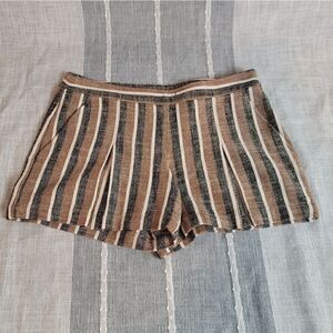 THEORY Striped Shorts 